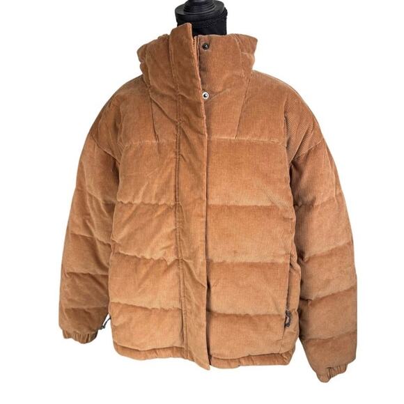 COLUMBIA Women's Ruby Falls™ Novelty Jacket DOWN CAMEL CORDUROY NWT SIZE… - Picture 4 of 11